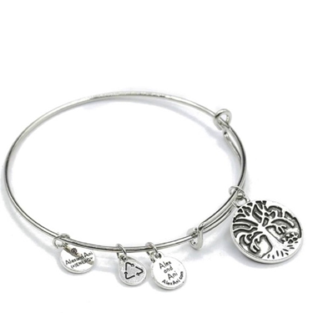 Bangle Bracelet Tree of Knowledge Adjustable